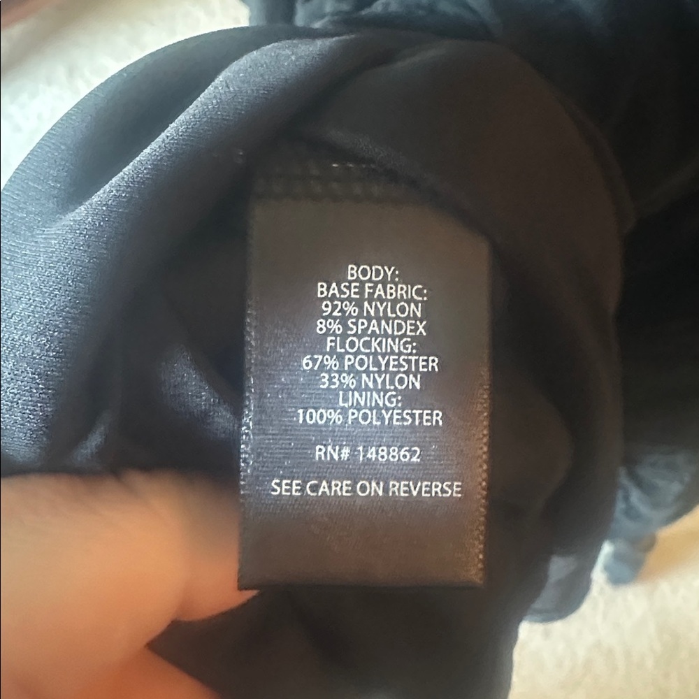 Torrid Black Sheer Lace Top - Picture 4 of 6